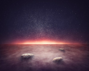 Wall Mural - Light in the horizon