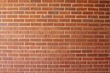Fototapeta  - Background of red brick wall pattern