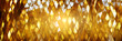 Shining golden mosaic glass background