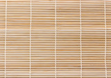 Fototapeta Dziecięca - top view of Makisu. Bamboo mat for sushi