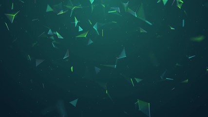 Wall Mural - geometrical technology futuristic abstract and science color background.