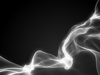 Wall Mural - abstract magic light black and white background