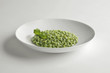Bowl of risotto with Pesto to Genoese
