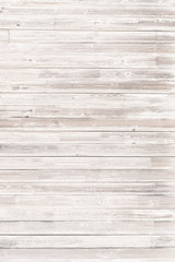 Wall Mural - wood background white planks or texture