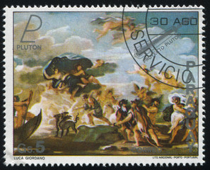 Wall Mural - Pluto and Prosperpine by luca Giordano