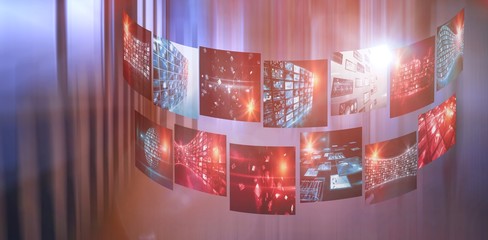 Poster - Composite image of composite image of various device screens