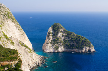 Poster - Cliffs of Zakynthos island, Agalas, Greece