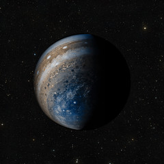 Wall Mural - planet jupiter in outer space.