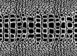 © innakos - Pattern texture repeating seamless monochrome black and white. Crocodile skin. vector animal cobra, skin, pattern, snakeskin, python. Fashion, painting, abstract. Animal background