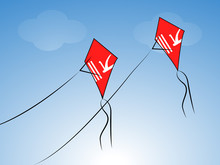 Illustration Of Jammu And Kashmir Flag