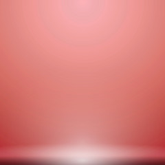 Wall Mural - Abstract luxury red gradient with lighting background Studio backdrop, well use as black backdrop, Vector