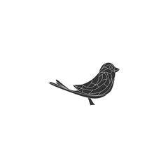 Sticker - Bird vector illustration