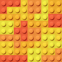 Poster - Toy blocks vector background. Vector seamless pattern