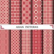 © kaokiemonkey - asian vector pattern,pattern fills, web page background,surface textures