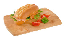Sandwich With Smoked Salmon