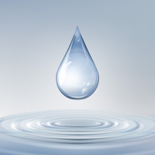 Shiny Water Drop