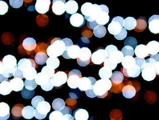Poster - Abstract background with bokeh