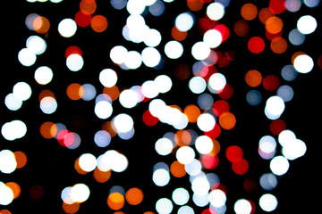 Poster - Abstract background with bokeh