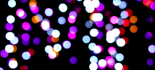 Poster - Abstract background with bokeh