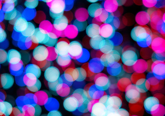 Poster - Abstract background with bokeh