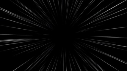 Wall Mural - 4k Speed lines wind tunnel passages travel,rays flight light,time space particle fireworks background.