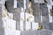 Marble quarry in Carrara. Italy
