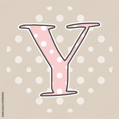 Cute Dotted Letter Y Isolated On Beige Background Vector Illustration Element For Design Kids Alphabet Buy This Stock Vector And Explore Similar Vectors At Adobe Stock Adobe Stock,Teka Teki Cinta Lucu Melayu