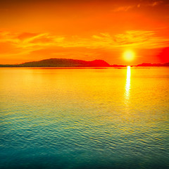 Wall Mural - sunset
