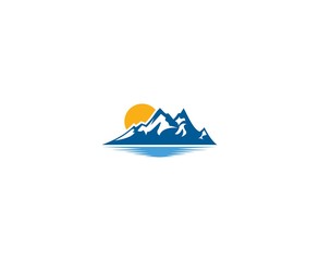 Wall Mural - Mountain logo