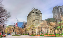 The Sun Life Building, A Historic Building In Montreal, Canada