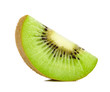 © khumthong - Slice of Kiwi isolated on the white background