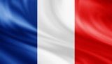 Fototapeta Paryż - France flag background