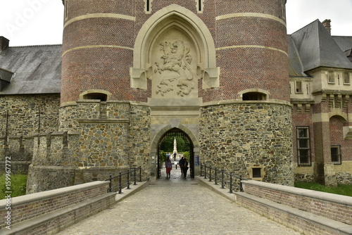 La Porte D Entree Monumentale Et Medievale Du Chateau Fort De Gaasbeek Pres De Bruxelles Stock Photo Adobe Stock La Porte D Entree Monumentale Et Medievale Du Chateau Fort De Gaasbeek Pres De Bruxelles Stock Photo Adobe Stock
