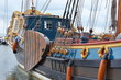Historisches Schiff in Volendam