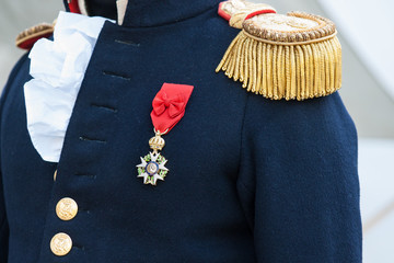 Napoleon army officer uniform