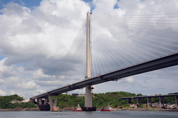 Wall Mural - Forth Road Bridge, Firth of Forth, Scotland