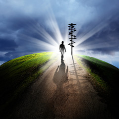 Wall Mural - searching for business opportunity