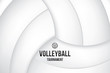 Sport background with volleyball tournament. Vector illustration