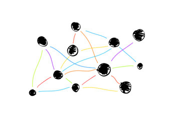 Aufkleber - net