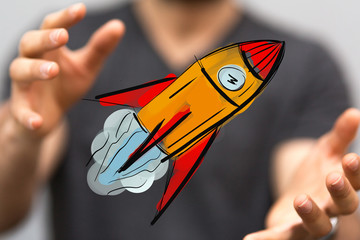 Poster - rocket