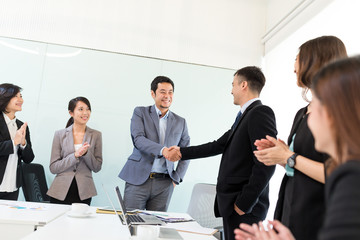 Business people meeting in office