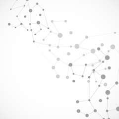 Fototapete - Network vector background