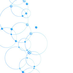 Connect circle and point with intersections