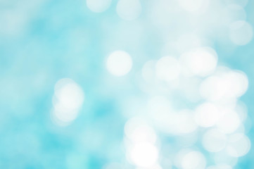 Wall Mural - abstract green blue blur backgruond , wallpaper blue wave with sunlight bokeh texture background