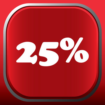 25% icon