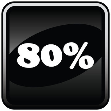 80% icon