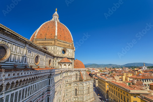 Zdjęcie XXL Florencja Duomo i panoramę miasta, Florencja, Włochy