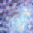Triangle vector background. Can be used in cover design, book design, website background. Vector illustration. Blue, purple colors.