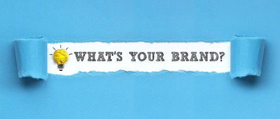 What´s your brand? / papier