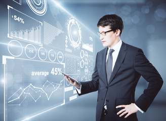 Poster - Fintech concept
